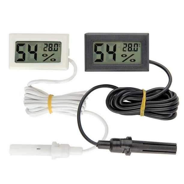 LCD Digital Thermometer Humidity Meter Room Car Temperature Indoor Hygrometer
